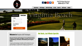 What Virginiagolfpackages.com website looked like in 2019 (4 years ago)