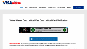 What Vccpro.com website looked like in 2019 (4 years ago)