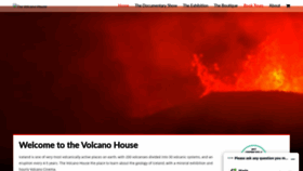 What Volcanohouse.is website looked like in 2019 (4 years ago)