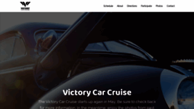 What Victorycarcruise.com website looked like in 2019 (4 years ago)