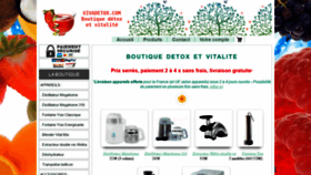 What Vivadetox.com website looked like in 2019 (4 years ago)