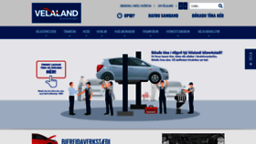 What Velaland.is website looked like in 2019 (4 years ago)