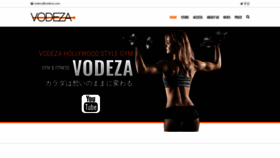 What Vodeza.com website looked like in 2019 (4 years ago)