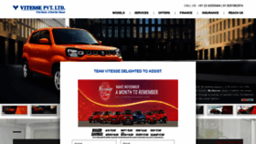What Vitesseltd.com website looked like in 2019 (4 years ago)