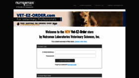 What Vet-ez-order.com website looked like in 2019 (4 years ago)