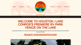 What Veniceonthelake.com website looked like in 2019 (4 years ago)