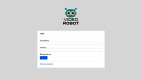 What Videorobotapp.com website looked like in 2019 (4 years ago)