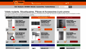 What Volet-moustiquaire.com website looked like in 2019 (4 years ago)