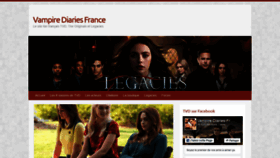 What Vampire-diaries.fr website looked like in 2019 (4 years ago)