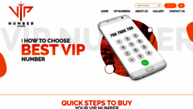 What Vipnumberstore.in website looked like in 2019 (4 years ago)