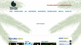 What Vistamarrealty.com website looked like in 2019 (4 years ago)