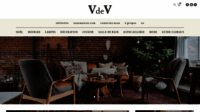 What Vdevmaison.com website looked like in 2019 (4 years ago)