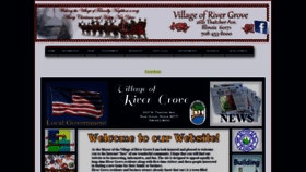 What Villageofrivergrove.org website looked like in 2019 (4 years ago)