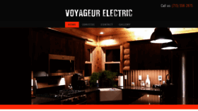 What Voyageurelectric.com website looked like in 2019 (4 years ago)