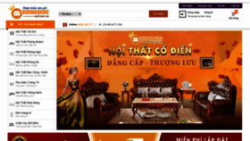 What Vuongquocnoithat.vn website looked like in 2019 (4 years ago)