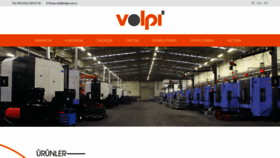 What Volpi.com.tr website looked like in 2019 (4 years ago)
