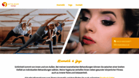 What Vitaleum.de website looked like in 2019 (4 years ago)
