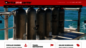 What Venicedivecenter.com website looked like in 2019 (4 years ago)