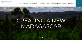 What Visionmadagascar.com website looked like in 2019 (4 years ago)