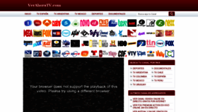 What Verahoratv.com website looked like in 2019 (4 years ago)
