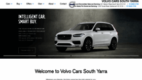 What Volvocarssouthyarra.com.au website looked like in 2019 (4 years ago)