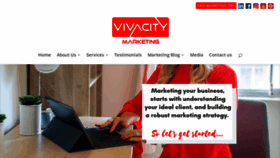 What Vivacitymarketing.com.au website looked like in 2019 (4 years ago)