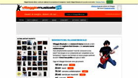 What Villaggiomusicale.com website looked like in 2019 (4 years ago)