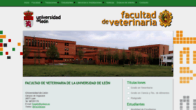 What Veterinaria.unileon.es website looked like in 2019 (4 years ago)