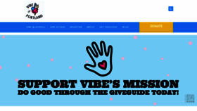 What Vibepdx.org website looked like in 2019 (4 years ago)