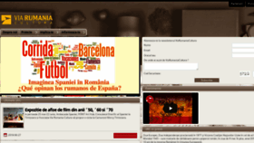 What Viarumaniacultura.com website looked like in 2019 (4 years ago)