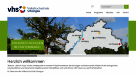 What Vhs-schongau.de website looked like in 2019 (4 years ago)