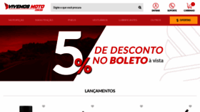 What Vivemosmoto.com.br website looked like in 2019 (4 years ago)