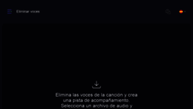 What Vocalremover.es website looked like in 2019 (6 years ago)