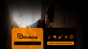 What Virdaina.lt website looked like in 2019 (4 years ago)