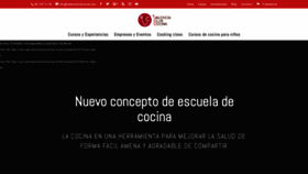What Valenciaclubcocina.com website looked like in 2019 (4 years ago)