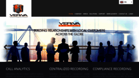 What Verivasystems.com website looked like in 2019 (4 years ago)