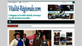 What Vitalite-regionale.com website looked like in 2019 (4 years ago)
