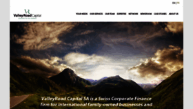 What Valleyroadcapital.com website looked like in 2019 (4 years ago)