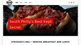 What Vincenzosphilly.com website looked like in 2019 (4 years ago)
