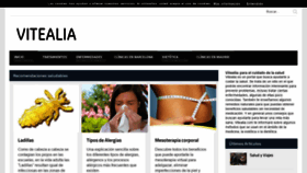 What Vitealia.com website looked like in 2019 (4 years ago)