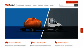 What Vanselect.de website looked like in 2019 (4 years ago)