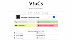 What Vtucs.com website looked like in 2019 (4 years ago)