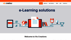 What Vtscreations.com website looked like in 2019 (4 years ago)