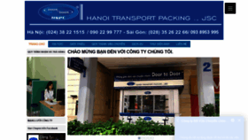 What Vanchuyen.com.vn website looked like in 2019 (4 years ago)