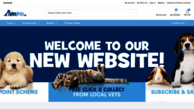 What Vetpetni.co.uk website looked like in 2019 (4 years ago)