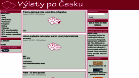 What Vyletypocesku.cz website looked like in 2019 (4 years ago)