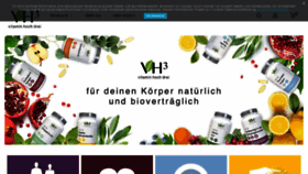 What Vitaminhoch3.de website looked like in 2019 (4 years ago)