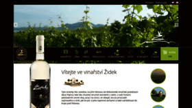 What Vinozidek.cz website looked like in 2019 (4 years ago)