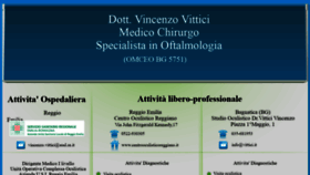 What Vittici.it website looked like in 2019 (4 years ago)