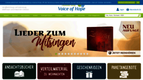 What Voh-shop.de website looked like in 2019 (4 years ago)
